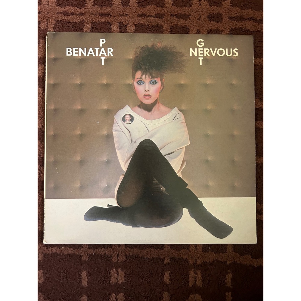 Pat Benatar Get‎ Nervous Vinyl LP 1982 Chrysalis R 114616 RCA Music Service Rock